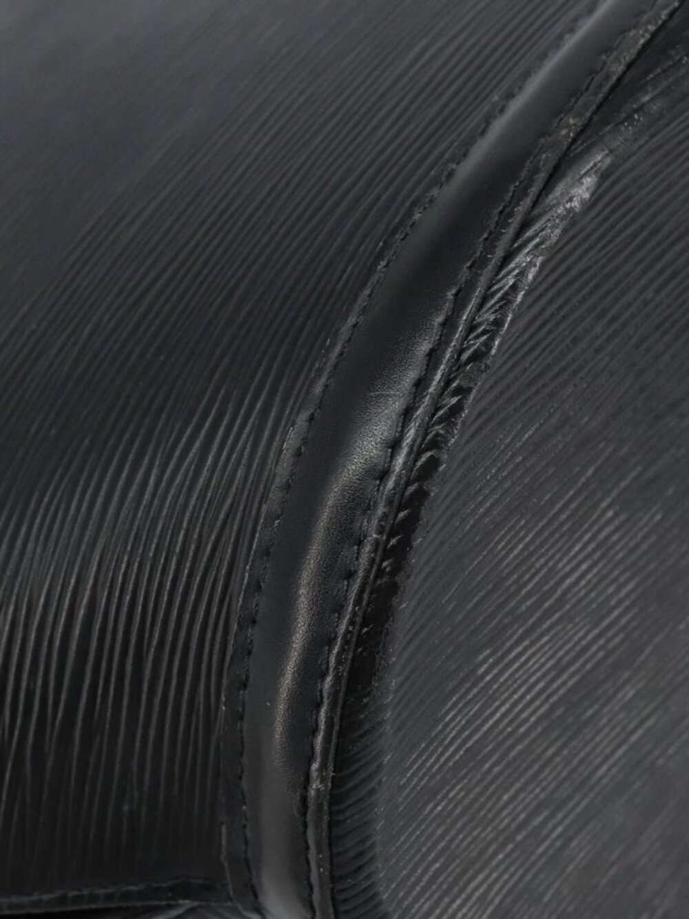 LOUIS VUITTON Epi Saint Jacques Shopping Shoulder Bag Black M52262 Auth 172132 - Picture 4 of 16